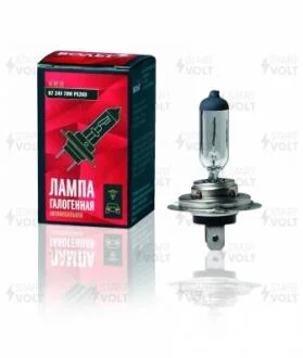 Лампа галогенна H7 24V 70W PX26d StartVOLT СтартВОЛЬТ VL-H7-12