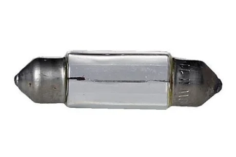 Лампа розжарювання 12V C10W T11x38 SV8.5-8 (38мм) цоколь (освітлення салону, номерного знака) (кратно 10) StartVOLT СтартВОЛЬТ VLSV8512