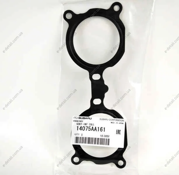 Прокладка колектора впускного SUBARU 14075AA161 (фото 1)