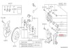 Корпус супорта переднього правий SUBARU 26225AG080 (фото 1)