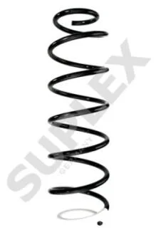 RENAULT пружина задня L=430mm Laguna II 01- (білий) SUPLEX 27133