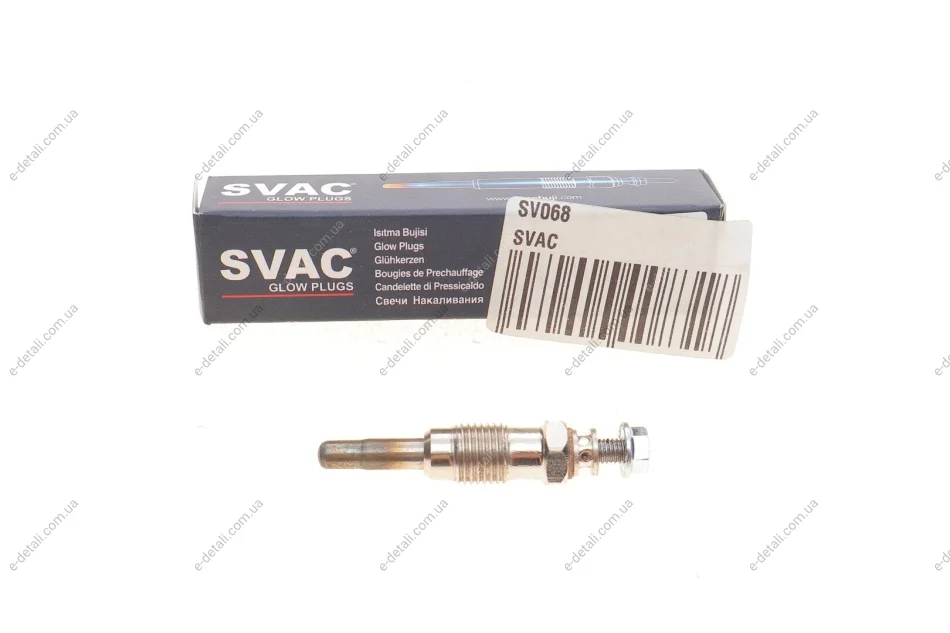 Свеча накала VW/Audi 1.6D/1.9TD Svac SV068 (фото 1)