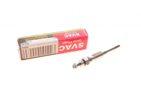 Свеча накала Toyota Hilux V 2.4D 88-97 (16V) Svac SV155