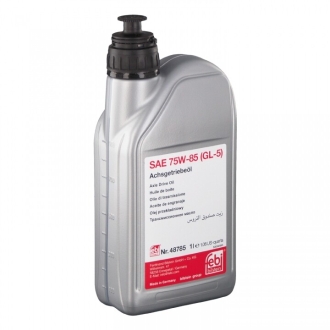 Трансмиссионное масло GL-5 75W-85 синтетическое 1 л SWAG 10948785
