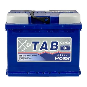 Аккумулятор 66 Ah/12V Polar Blue TAB 121 166