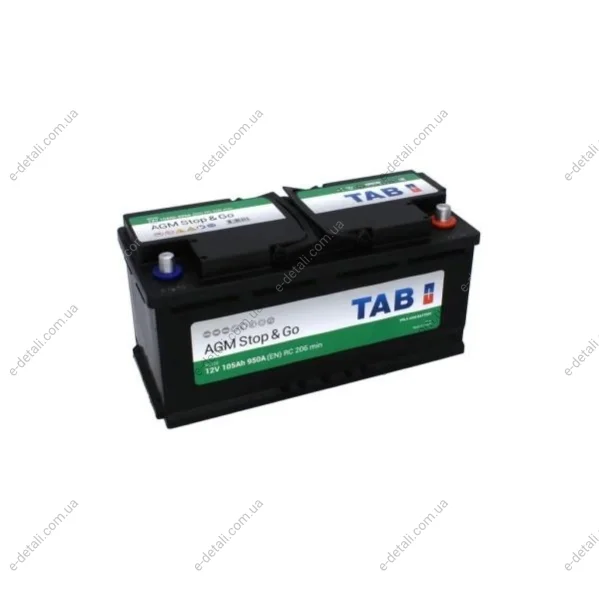 105 Ah/12V AGM (0) Euro TAB 213 105 (фото 1)