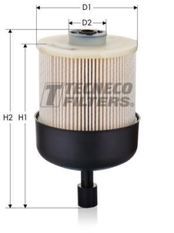 Фільтр паливний (вставка) Tecneco GS014389E (фото 1)