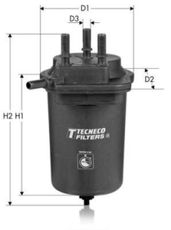 Фільтр паливний (без датчика рівня води) Tecneco GS9946P (фото 1)