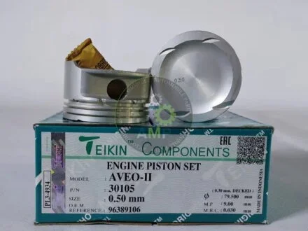 Поршни ремонт (+0.50мм) (к-кт на мотор) 1,6 L Chevrolet Aveo/Lacetti L44 1,6 TEIKIN 30105050