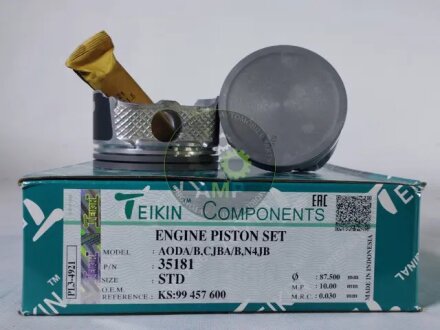 Поршни STD (к-кт на мотор) Ford CJBA,CJBB,AODA,AODB/ Volvo B4204S3/ TEIKIN 35181STD