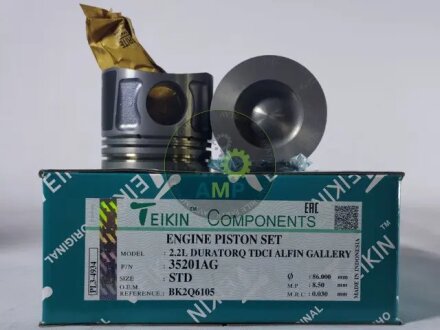 Поршни STD (к-кт на мотор) = KS 41765600 Ford Tranzit, Boxer 2,2 PUMA (P22DTE) TEIKIN 35201AGSTD