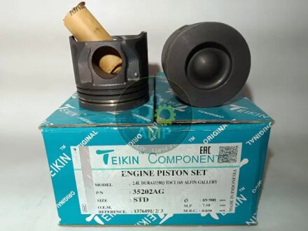 Поршни STD (к-кт на мотор) 2,4 Ford Transit TEIKIN 35202AGSTD