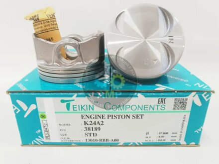 Поршни стандарт (STD) (к-кт на мотор) Honda K24A2 Accord TEIKIN 38189STD
