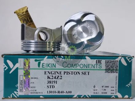 Поршни стандарт (STD) (к-кт на мотор) Honda K24Z2 TEIKIN 38191STD