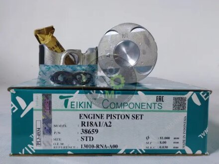 Поршни STD (к-кт на мотор) R18A Honda Civic, FR-V TEIKIN 38659STD