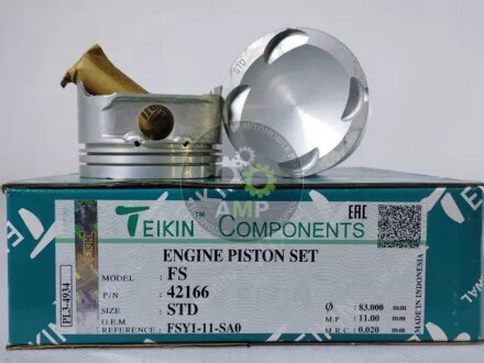 Поршни STD (к-кт на мотор) Mazda FS TEIKIN 42166STD