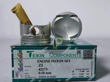 Поршни +0.50mm (к-кт на мотор) Mazda 323 Z5 TEIKIN 42173050