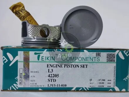 Поршни стандарт (STD) (к-кт на мотор) Mazda 2.3 (L3) TEIKIN 42205STD