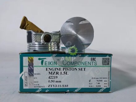 Поршни стандарт (к-кт на мотор) Mazda2 1,5L TEIKIN 42219050