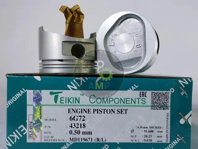 Поршни ремонт (+0.50мм) (к-кт на мотор) Mitsubishi 6G72 TEIKIN 43218050 (фото 1)