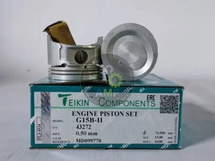 Поршни ремонт +0.50mm(к-кт на мотор) Mitsubishi 4G15B TEIKIN 43272050