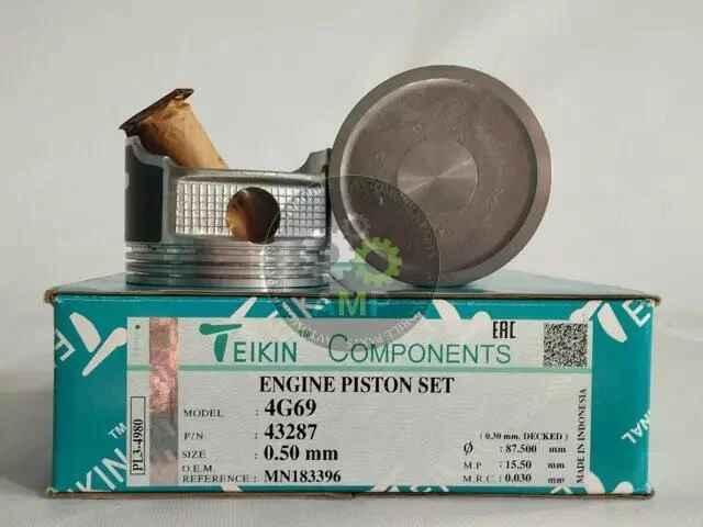Поршни 87mm +0.50mm (к-кт на мотор) 4G69 Mitsubishi Outlander, Grandis TEIKIN 43287050 (фото 1)