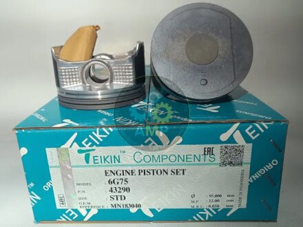 Поршни STD (к-кт на мотор) 6G75 3,8L Mitsubishi Pajero TEIKIN 43290STD