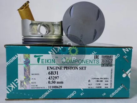 Поршень 0.50 без кілець MITSUBISHI Pajero IV 07- TEIKIN 432970.50