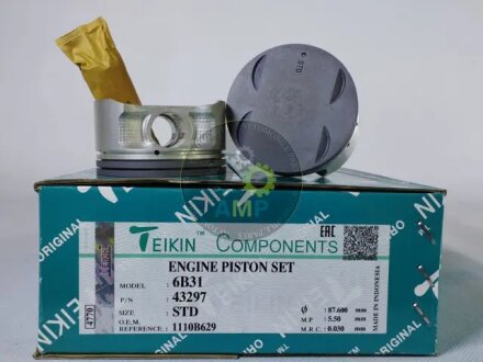 Поршни стандарт (к-кт на мотор) Mitsubishi 6B31 Outlander XL TEIKIN 43297STD