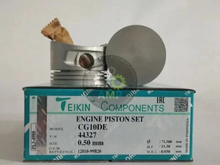 Поршни ремонт (+0.50мм) (к-кт на мотор) Nissan CG10DE Micra K11 TEIKIN 44327050