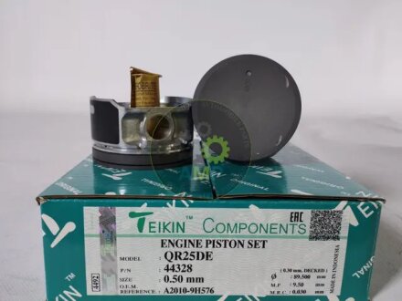 Поршень із пальцем (к-кт на двигун) QR25DE, TEIKIN 44328050