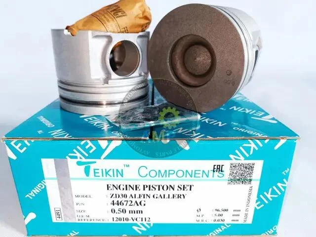 Поршни +0.50mm (к-кт на мотор) ZD30DDTi до 2004 Nissan Patrol TEIKIN 44672AG050 (фото 1)