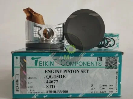 Поршни стандарт (STD) (к-кт на мотор) Nissan QG15DE TEIKIN 44677STD