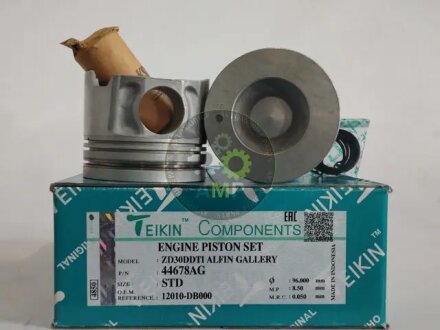 Поршни STD (к-кт на мотор) ZD30DDTi с2006-- Nissan Patrol TEIKIN 44678AGSTD