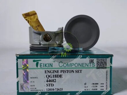 Поршни стандарт (STD) (к-кт на мотор) Nissan QG18DE TEIKIN 44682STD