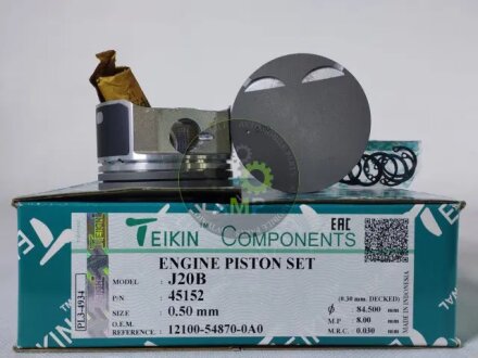 Поршни двигателя +0.50mm (к-кт на мотор) J20B Suzuki SX-4 TEIKIN 45152050