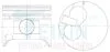 Поршни ремонт +0.50mm(к-кт на мотор) Toyota 3L TEIKIN 46256A050 (фото 1)