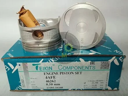 Поршни ремонт (+0.50мм) (к-кт на мотор) Toyota 4A-FE-II TEIKIN 46262050