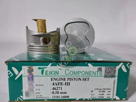 Поршни ремонт (+0.50мм) (к-кт на мотор) Toyota 4A-FE TEIKIN 46271050