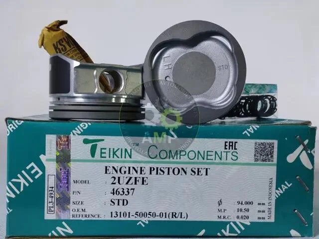 Поршни стандарт (STD) (к-кт на мотор) 2UZ-FE до 2005г Toyota Land Cruiser, Tundra, Sequoia, Lexus LX TEIKIN 46337STD (фото 1)