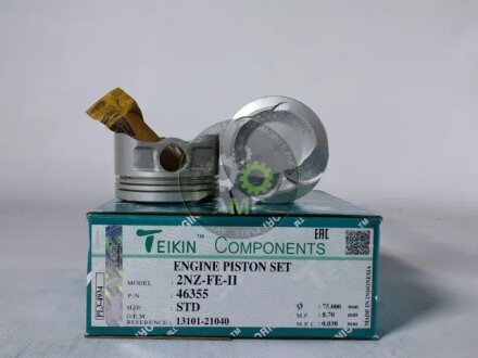 Поршни стандартные (к-кт на мотор) Toyota 2NZ-FE-II TEIKIN 46355STD