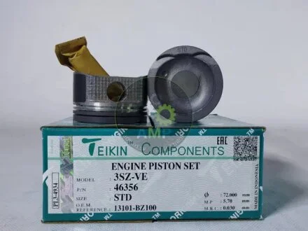 Поршни стандарт (STD) (к-кт на мотор) 3SZ-VE Daihatsu Materia, Terios TEIKIN 46356STD
