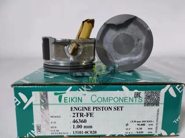 Поршни +1.00mm (к-кт на мотор) 2TR-FE 2,7L Toyota Land Cruiser Prado, 4runner, Fortuner TEIKIN 46360100 (фото 1)