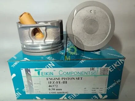 Поршни ремонт (+0.50мм) (к-кт на мотор) Toyota 1FZ-FE Land Cruiser 105, 71, 76, 79 TEIKIN 46372050