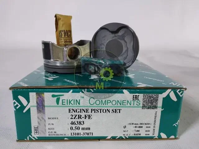 Поршень ДВС 0.5 (4шт.+пальцы) Toyota (2ZR-FE) Auris, Yaris, Corolla (07-) 1.8 DOHC EFI 16V TEIKIN 46383-050 (фото 1)