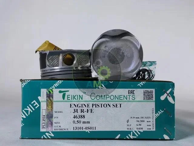 Поршни ремонт(+0.50мм)к-кт на мотор Toyota 3UR-FE 5.7L Tundra,LX570,TLC200 TEIKIN 46388050 (фото 1)