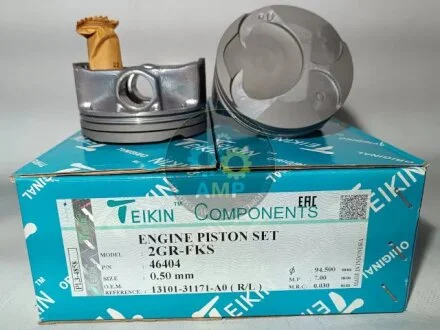 Поршни ремонт +0.50мм (к-кт на мотор) Toyota 2GR-FKS Lexus RX350, GS350 TEIKIN 46404050