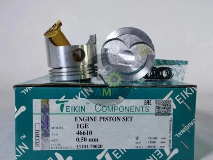 Поршни ремонт (+0.50мм) (к-кт на мотор) Toyota 1GE TEIKIN 46610050