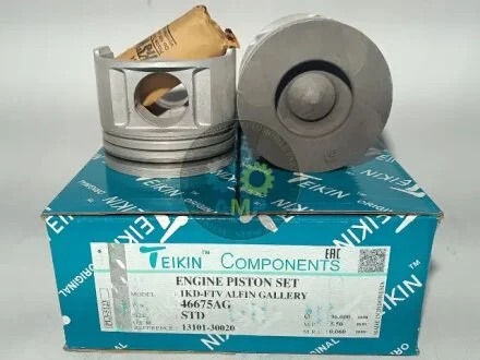 Поршни стандарт (STD) (к-кт на мотор) Toyota 1KD-FTV Alfin Gallery TEIKIN 46675AGSTD