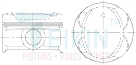 Поршни TEIKIN 46677STD